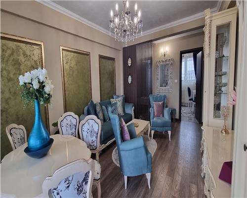 Apartament 3 camere de vanzare complet mobilat si utilat pentru pretentiosi