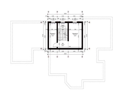 Casa exclusivista Sp+P+M cu piscina exterioara 900mp teren