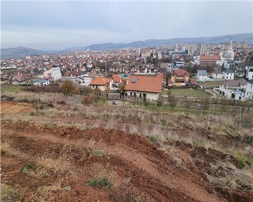 Teren de vanzare 1068 mp in  zona cu panorama deosebita asupra orasului